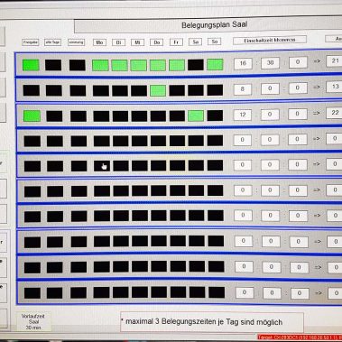 Gebäudeautomation - Multikulturelles Centrum Templin - Kontrollprogramm